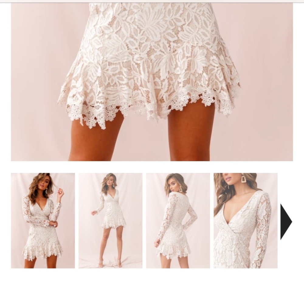 Selfie Leslie lace dress